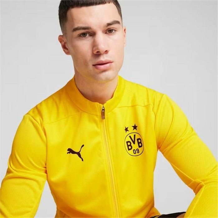 Chaqueta Deportiva para Hombre Puma Borussia Dortmund Amarillo 2 Chaqueta Deportiva para Hombre Puma Borussia Dortmund Amarillo 2