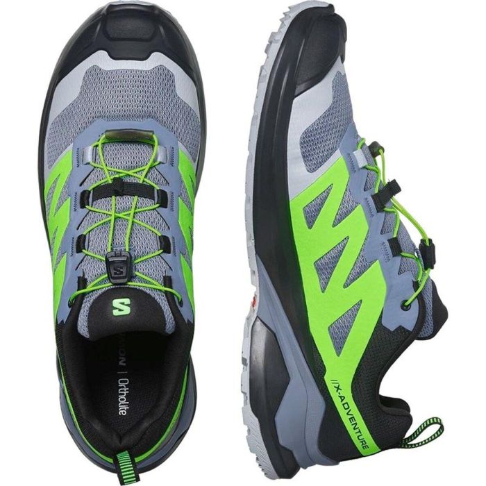 Zapatillas Deportivas Hombre Salomon X-Adventure Verde limón 41 1/3 1