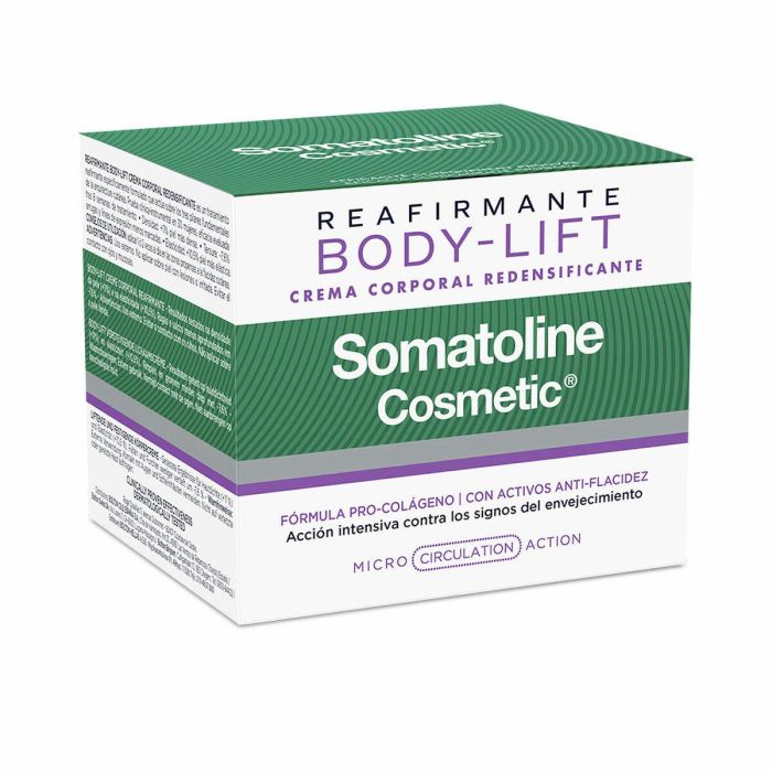 Somatoline Cosmetic BODY LIFT Crema Corporal Reafirmante Antiedad con Pro-Colágeno y Activos Anti-Flacidez, 92% Natural, 250 ml