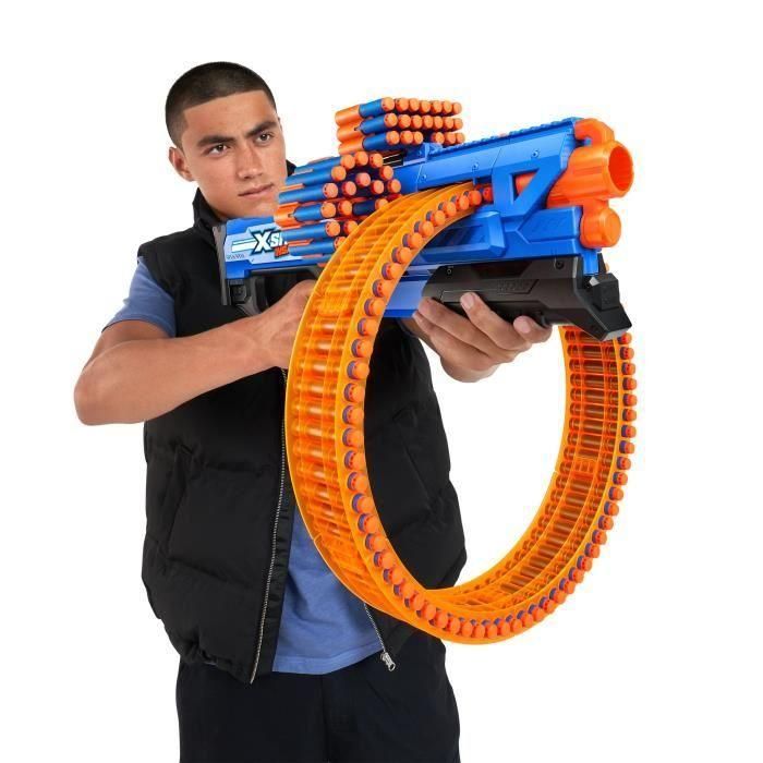 Blaster giratorio - ZURU - XSHOT Insanity Mad Mega Barrel - Blaster con cañón de 72 dardos y alcance de 27 metros 5 Blaster giratorio - ZURU - XSHOT Insanity Mad Mega Barrel - Blaster con cañón de 72 dardos y alcance de 27 metros 5