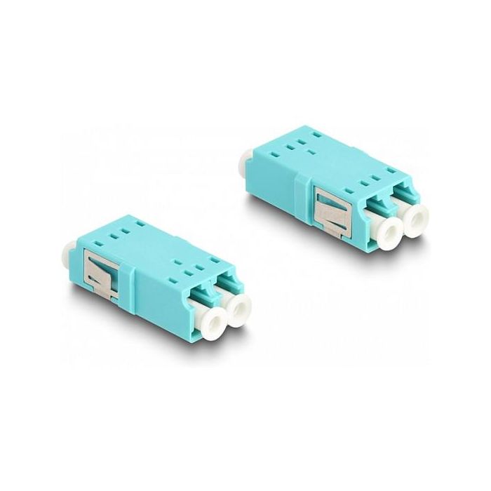 Delock Extender Set USB 10 Gbps Tipo-A con cable LC Duplex, 0.2 m, Negro 1