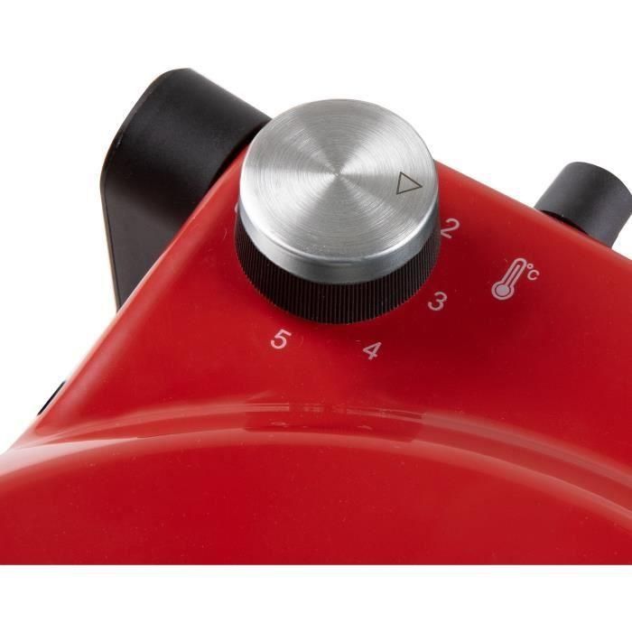 Horno de pizza - DOMO - DO9284PZ - Eléctrico 1200W - Piedra cerámica - Rojo 2 Horno de pizza - DOMO - DO9284PZ - Eléctrico 1200W - Piedra cerámica - Rojo 2
