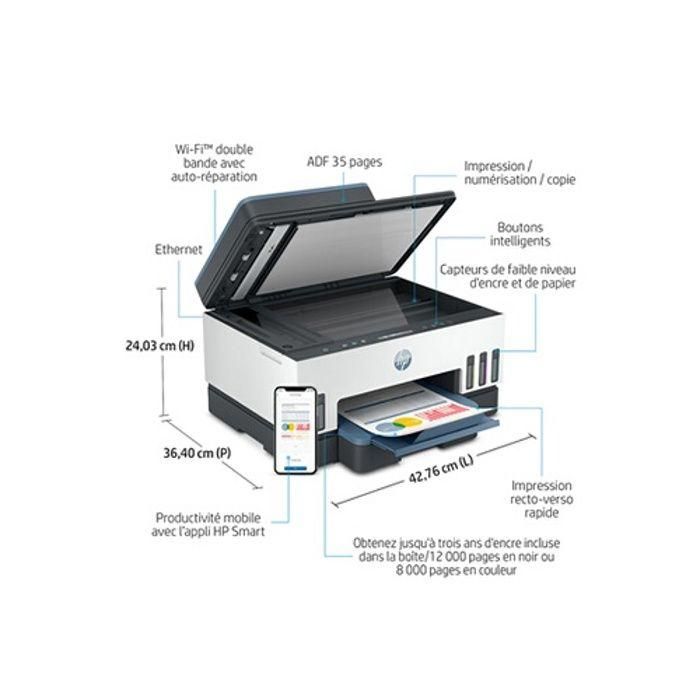 Impresora multifunción a color HP Smart Tank 7306 con tanque de tinta 1 Impresora multifunción a color HP Smart Tank 7306 con tanque de tinta 1