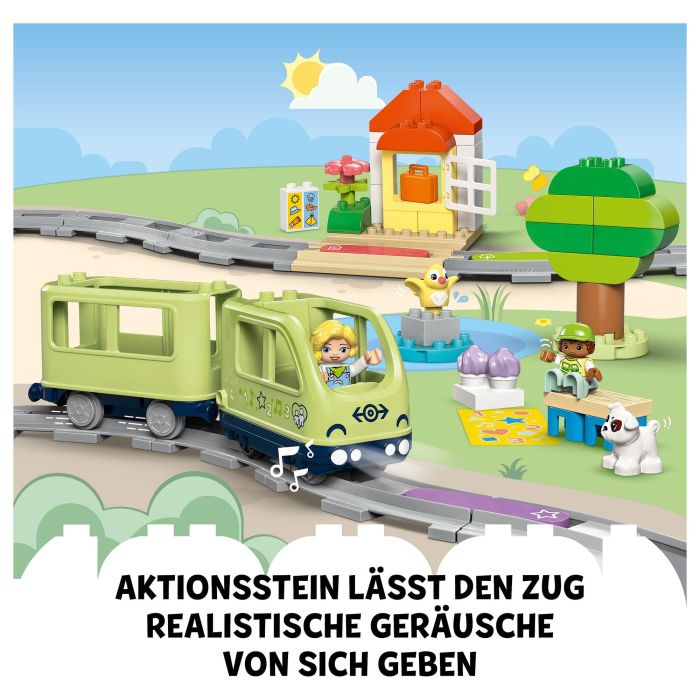 Lego Tren de aventuras interactivo 10427 - Juguetes de aprendizaje temprano para niños de 2 años