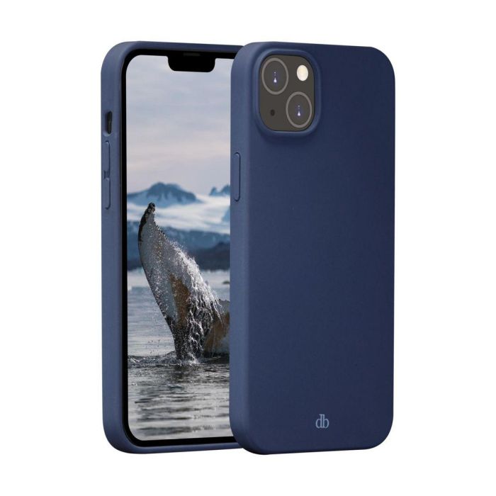 dbramante1928 Funda Monaco para iPhone 14 Max Azul Pacífico, Silicona Reciclada con MagSafe y Protección de 3 Capas 1