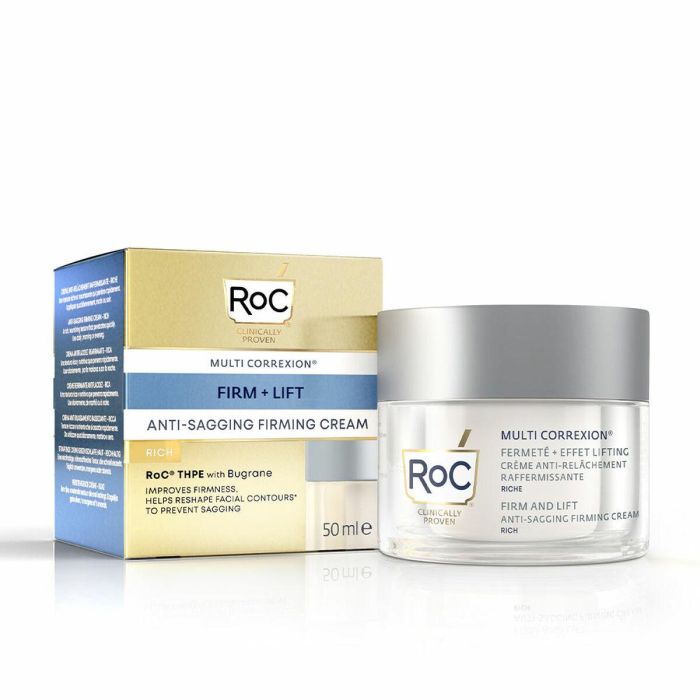 ROC FIRM & LIFT Crema Reafirmante Antiarrugas Antiedad con Retinol para Contorno de Ojos. Reduce Ojeras, Hinchazón y Arrugas 50 ml 0 ROC FIRM & LIFT Crema Reafirmante Antiarrugas Antiedad con Retinol para Contorno de Ojos. Reduce Ojeras, Hinchazón y Arrugas 50 ml 0