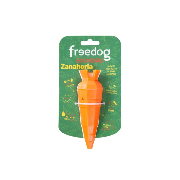 Freedog Juguete Golosina Zanahoria 14,2 cm