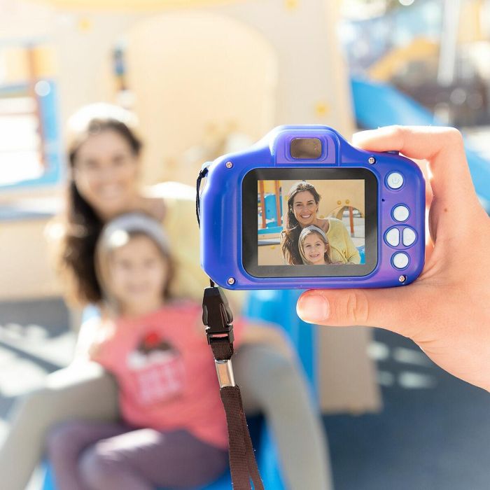 Cámara Digital Infantil Recargable con Juegos Kiddak InnovaGoods 9 Cámara Digital Infantil Recargable con Juegos Kiddak InnovaGoods 9