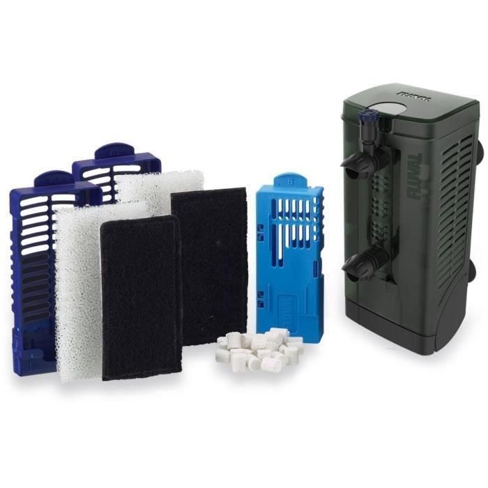 Fluval FLU0015561104708 Filtro Sumergible para Acuario U2 - Filtración de 3 Etapas 2