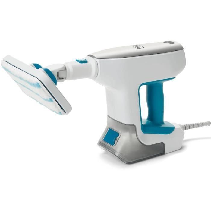 Mopa a vapor multifunción - BLACK & DECKER - BHSM15FX08-QS - 1500 W - 8 accesorios - Blanco / Gris / Azul 4 Mopa a vapor multifunción - BLACK & DECKER - BHSM15FX08-QS - 1500 W - 8 accesorios - Blanco / Gris / Azul 4