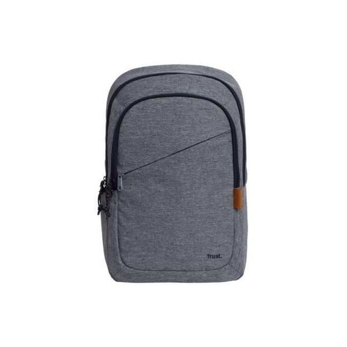 Mochila Trust Avana para Portátiles hasta 16"/ Gris Mochila Trust Avana para Portátiles hasta 16"/ Gris