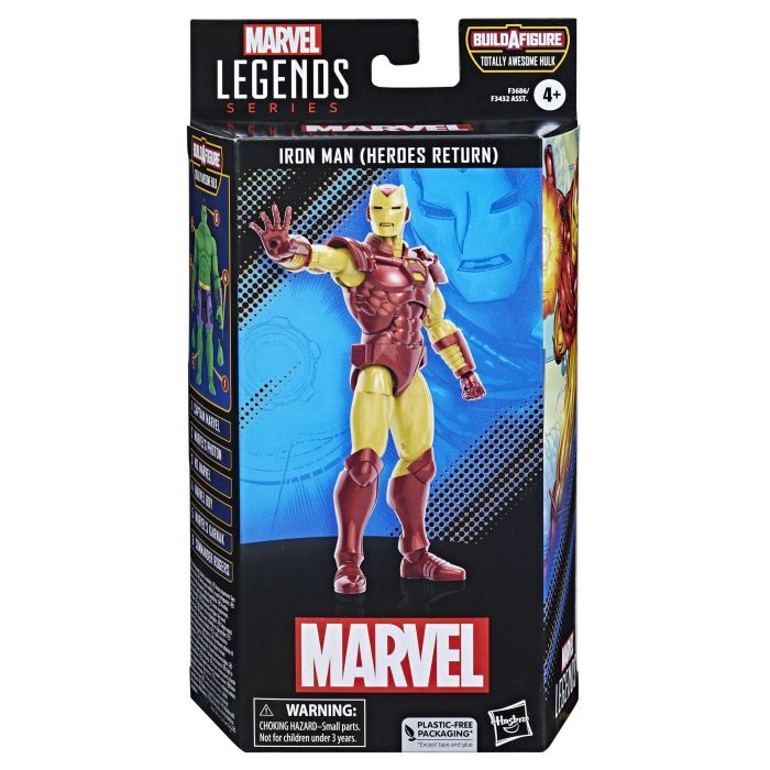 Figura Iron Man Marvel Legends F3686 Hasbro 4 Figura Iron Man Marvel Legends F3686 Hasbro 4