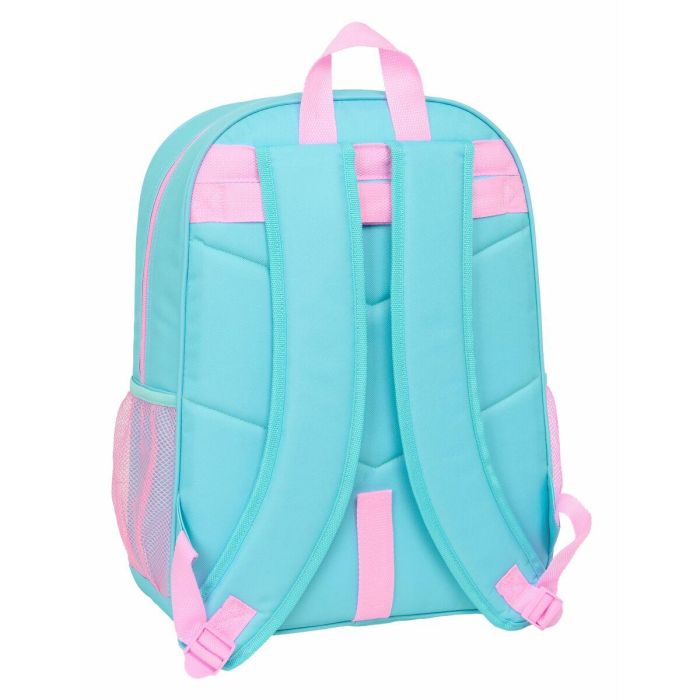 Safta Mochila adaptable a carro Stitch 33x42x14cm para niños a partir de 3 años 2