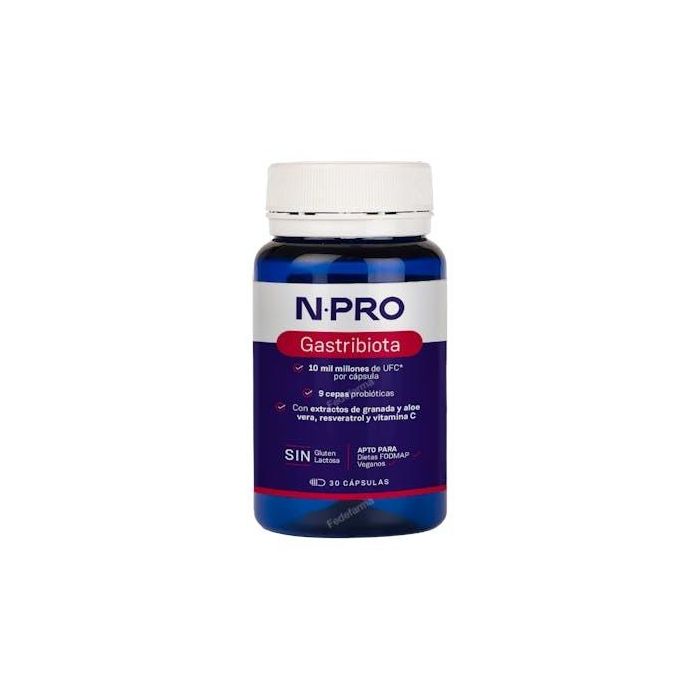 NPRO Gastribiota 30 Cápsulas