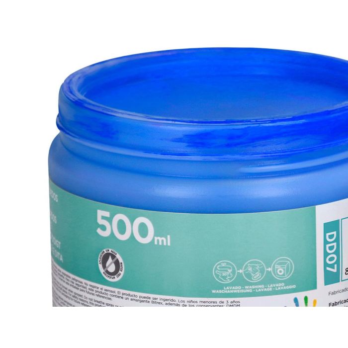 Pintura Dedos Liderpapel Tarrina De 500 mL Azul 4