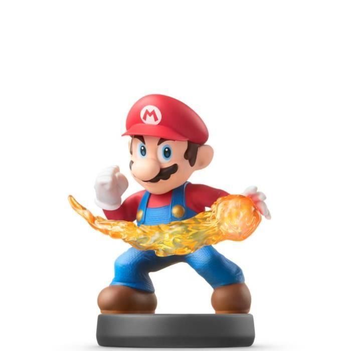 Figura Amiibo - Mario N°1  Colección Super Smash Bros. 1