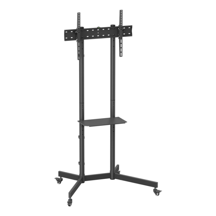 Soporte de Suelo Inclinable con Ruedas Aisens FT70TE-333 para TV 37"-70"/ hasta 45kg Soporte de Suelo Inclinable con Ruedas Aisens FT70TE-333 para TV 37"-70"/ hasta 45kg