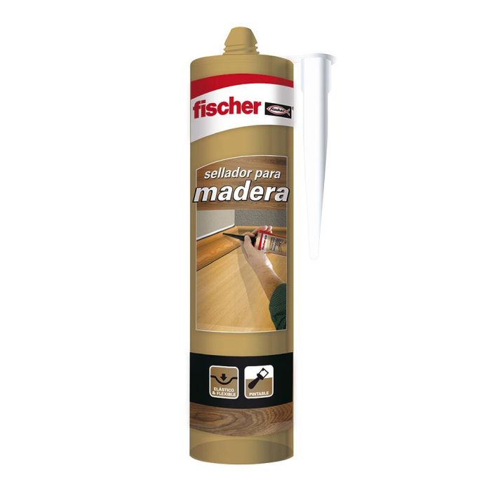 Sellador madera roble fischer 310 ml 98696