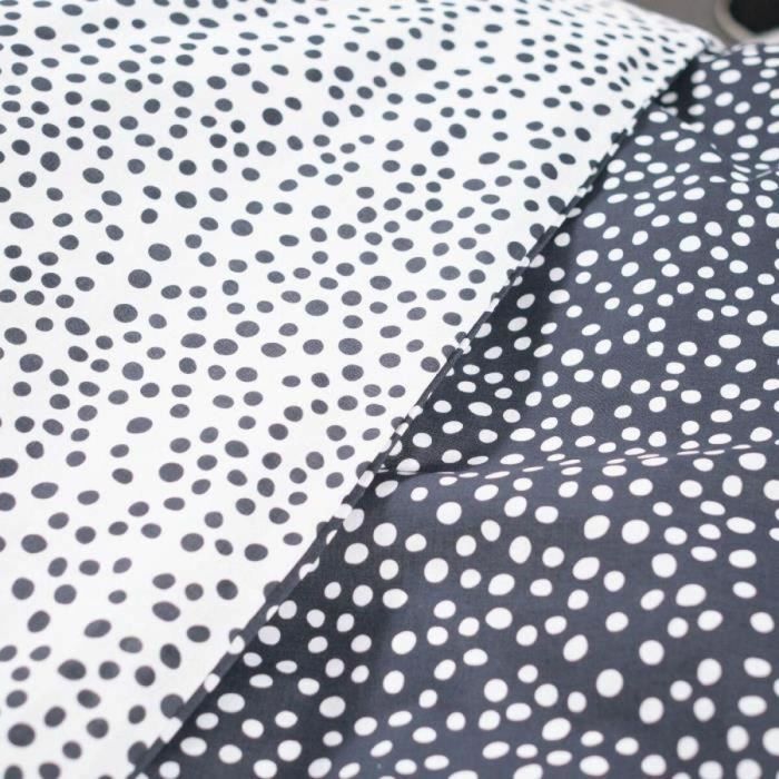 Juego de funda nórdica TODAY Funny 2.8 Negro Cama individual 140 x 200 cm 1 Juego de funda nórdica TODAY Funny 2.8 Negro Cama individual 140 x 200 cm 1