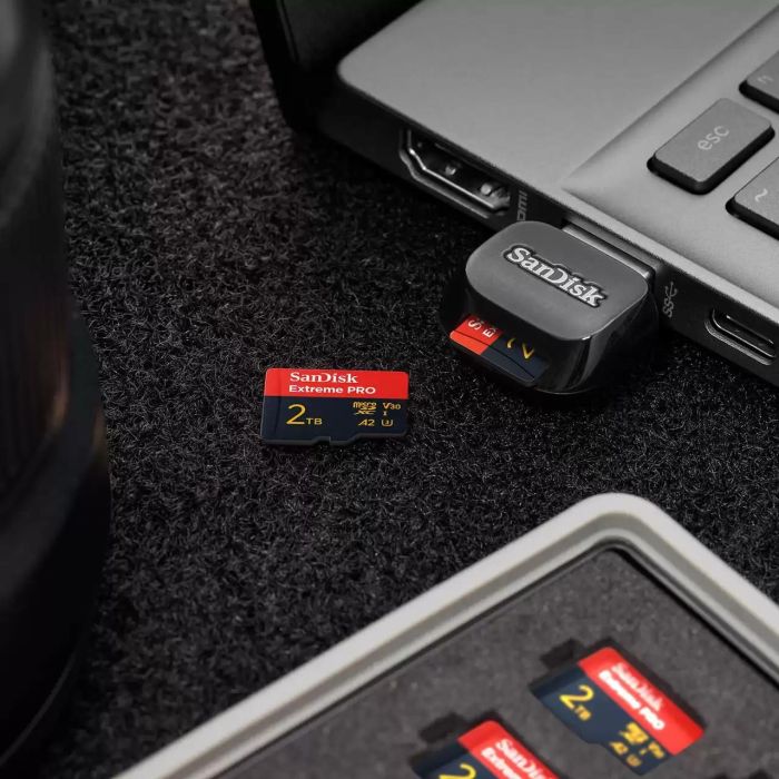 CARD 2TB SanDisk Extreme PRO microSDXC UHS-I V30 A2 Class U3 2