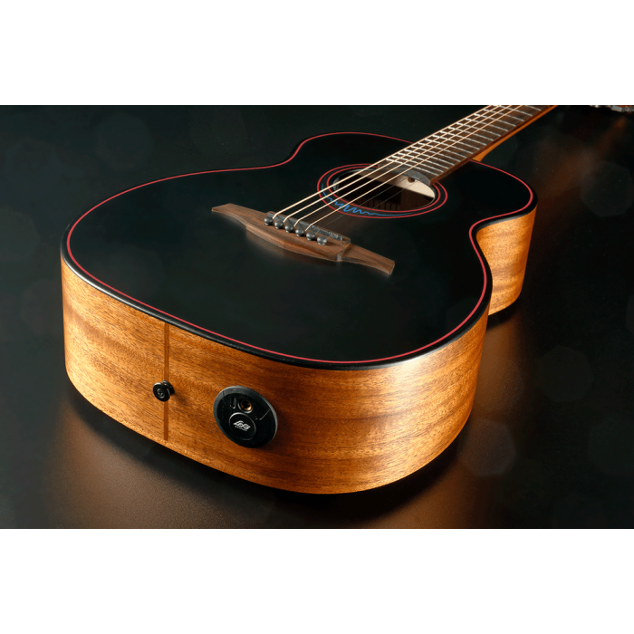 Guitarra Acústica Lâg Travel A/E Blue Wave 1 4 Guitarra Acústica Lâg Travel A/E Blue Wave 1 4