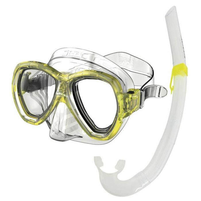 Mascara de buceo Seac 0890041360 Amarillo Mascara de buceo Seac 0890041360 Amarillo
