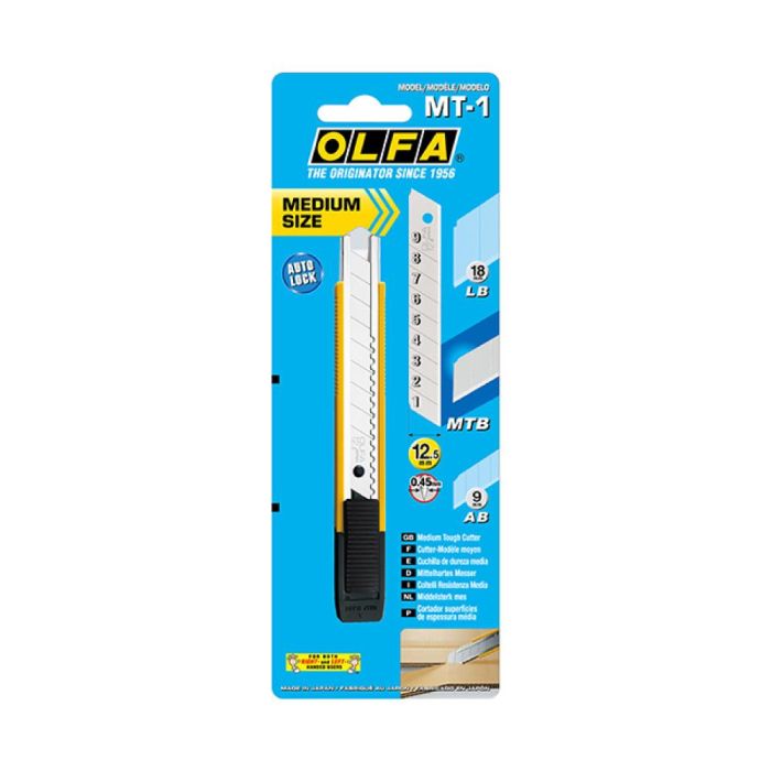 Cúter mt-1 con bloqueo automático y cuchilla 12,5 mm 4 Cúter mt-1 con bloqueo automático y cuchilla 12,5 mm 4