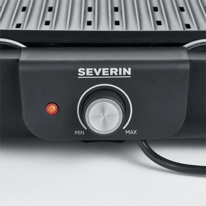 Barbacoa de mesa eléctrica - SEVERIN - PG8556 - Plancha grill con placa antiadherente estriada 2 Barbacoa de mesa eléctrica - SEVERIN - PG8556 - Plancha grill con placa antiadherente estriada 2