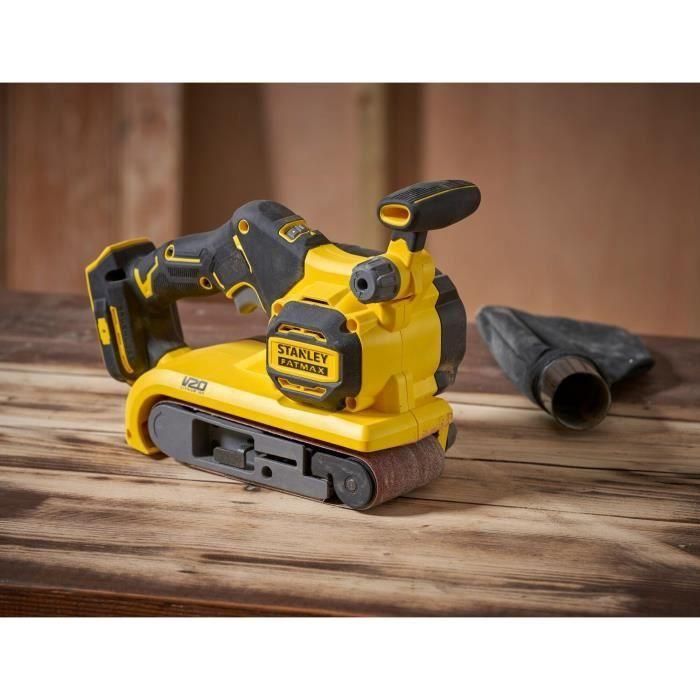 Lijadora de banda + 1 Abrasivo - Batería de litio (sin) - STANLEY FATMAX V20 - SFMCW223B-XJ - 18V 5 Lijadora de banda + 1 Abrasivo - Batería de litio (sin) - STANLEY FATMAX V20 - SFMCW223B-XJ - 18V 5
