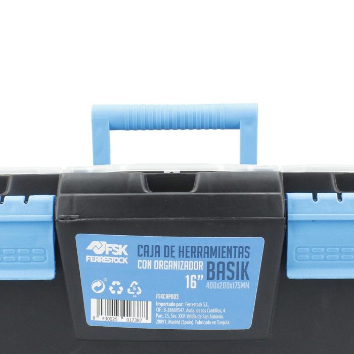 Caja de Herramientas Ferrestock 16" 40 x 20 x 17,5 cm 2