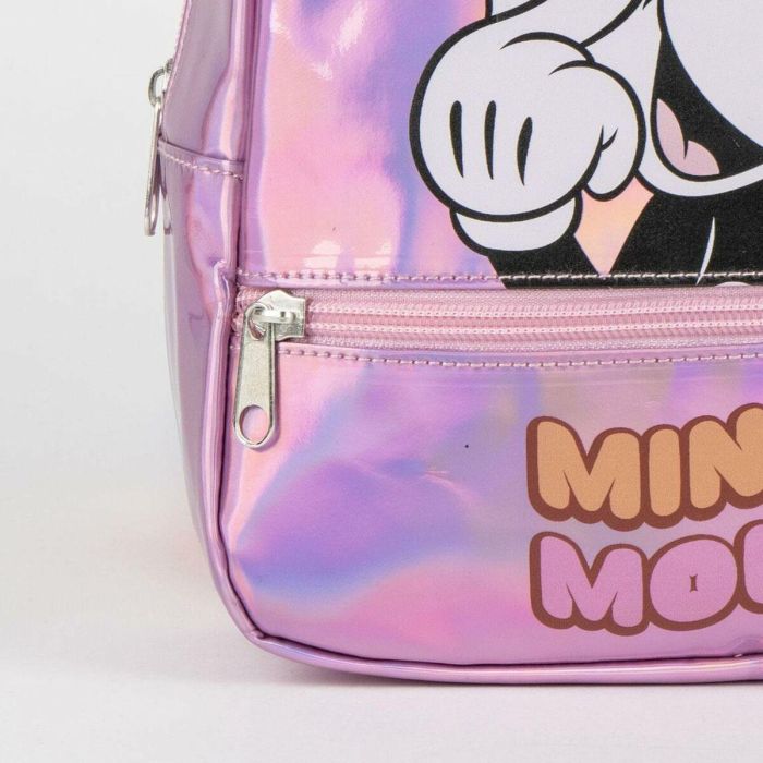 Cerdá Mochila Casual Iridiscente Minnie 23 x 20 x 8 cm Rosa 1 Cerdá Mochila Casual Iridiscente Minnie 23 x 20 x 8 cm Rosa 1