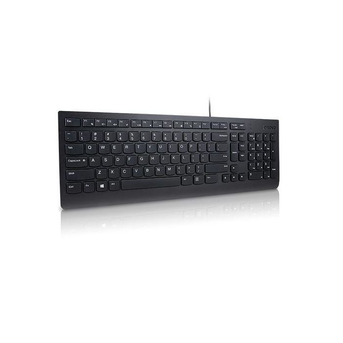 Lenovo Essential Wired Keyboard (Black) - US English 103P Lenovo Essential Wired Keyboard (Black) - US English 103P