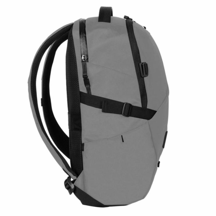 Targus Terra EcoSmart Mochila para portátil de 15 a 16 pulgadas, Gris, Poliéster y Plástico Reciclado 2