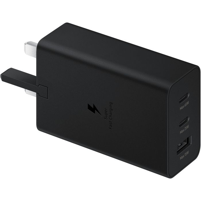 Samsung EP-T6530 Cargador de Pared Negro con 2 Puertos USB-C para Smartphone, Tableta, Portátil, Auriculares y Smartwatch 17