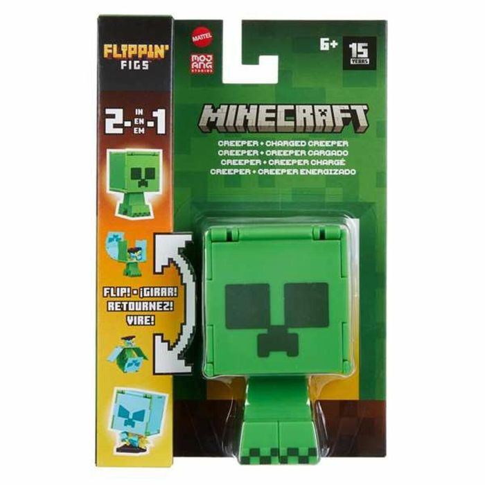Figura intercambiable 2 en 1 minecraft 9,5 cm - modelos surtidos 2 Figura intercambiable 2 en 1 minecraft 9,5 cm - modelos surtidos 2