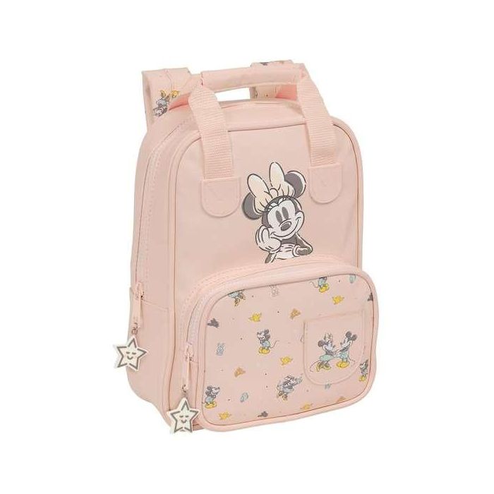 Mochila infantil con asas minnie mouse "baby" 20x28x8 cm