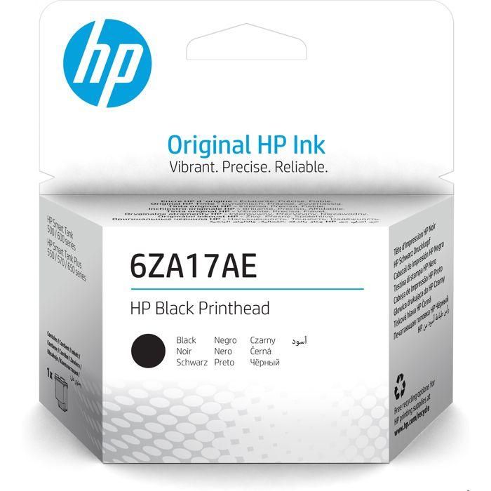 HP 6ZA17AE Cabezal Impresión Negro para Impresoras HP Smart Tank Series 500 510 530 610 550 570 650 All-in-One