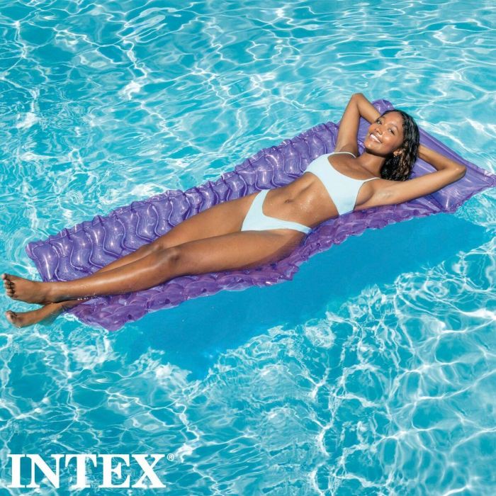 Colchoneta Hinchable Intex Tote-N-Float 229 x 86 cm (6 Unidades) 1