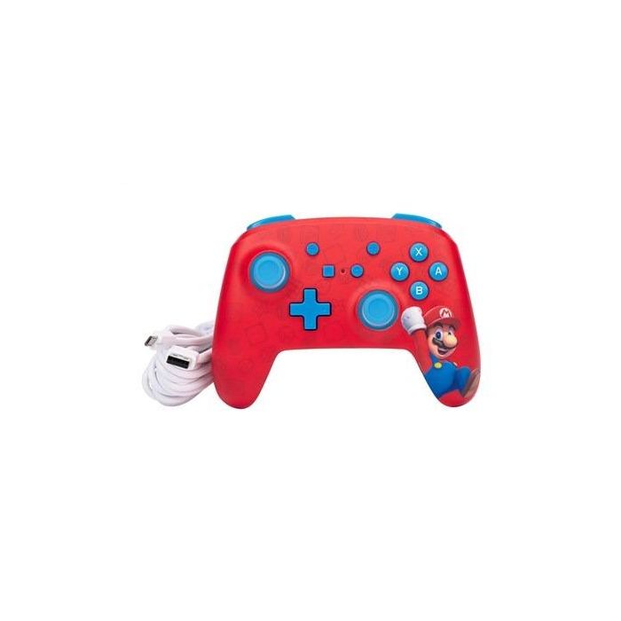 Power A NSGP0001-01 Mando con Cable Mejorado para Nintendo Switch - Diseño WOO-HOO! Mario 4 Power A NSGP0001-01 Mando con Cable Mejorado para Nintendo Switch - Diseño WOO-HOO! Mario 4