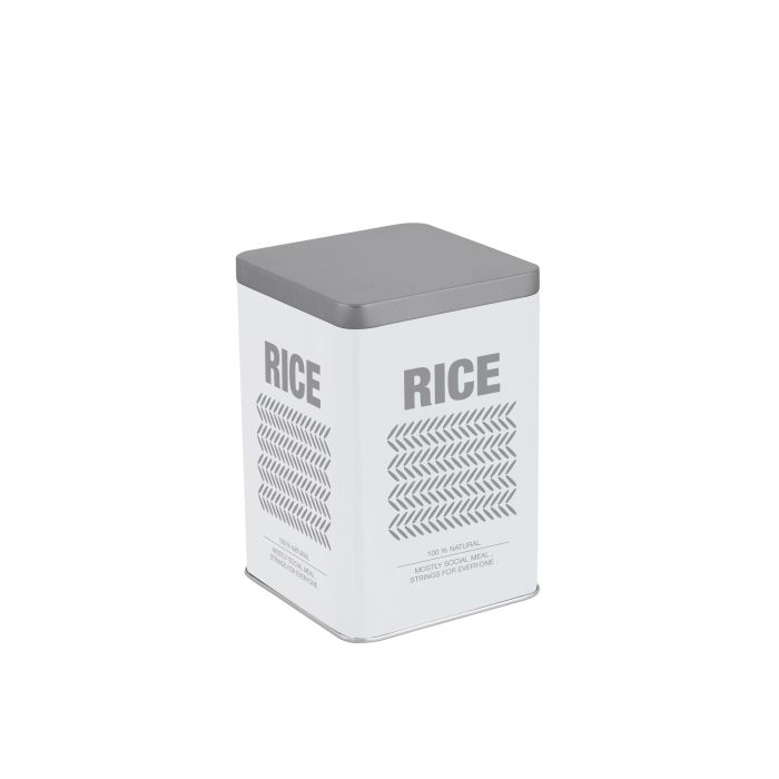 Quttin Bote de Cocina Metálico Rice 10.5 x 15.5 cm (12 Unidades)