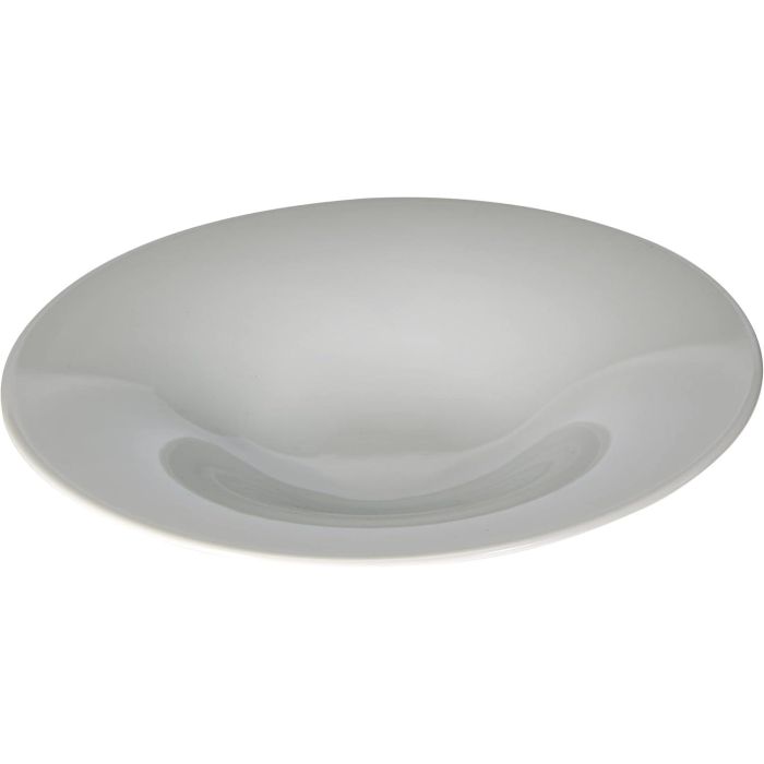 Alessi TI05/2 Plato Hondo Porcelana Blanco (4 Uds) - Práctico y duradero, apto para lavavajillas y con un estilo clásico que añade lujo a cualquier ocasión.