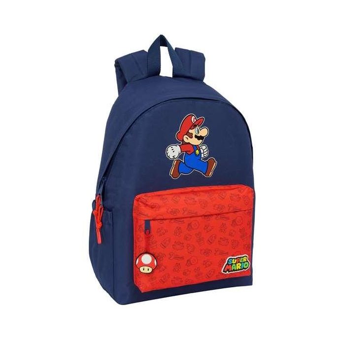 Safta Mochila para Portatil 14.1'' Super Mario "Trick" 31x43x13cm