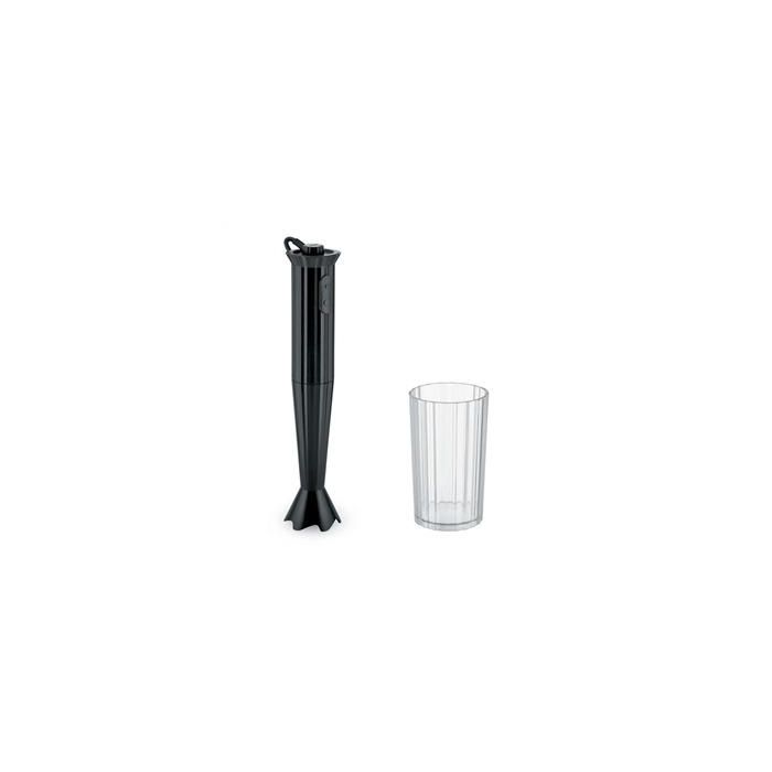 Alessi MDL10 B Batidora de Mano Plissé Negra - Diseñado por Michele De Lucchi Alessi MDL10 B Batidora de Mano Plissé Negra - Diseñado por Michele De Lucchi