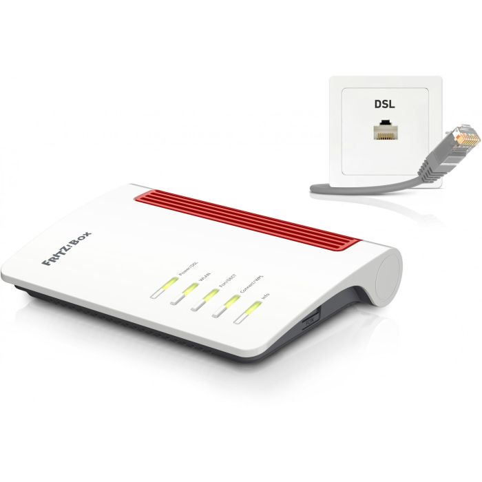 AVM FRITZ!Box 7530 Router A/VDSL Wi-Fi 5 Doble Banda Ethernet ADSL Negro Rojo Blanco 0 AVM FRITZ!Box 7530 Router A/VDSL Wi-Fi 5 Doble Banda Ethernet ADSL Negro Rojo Blanco 0