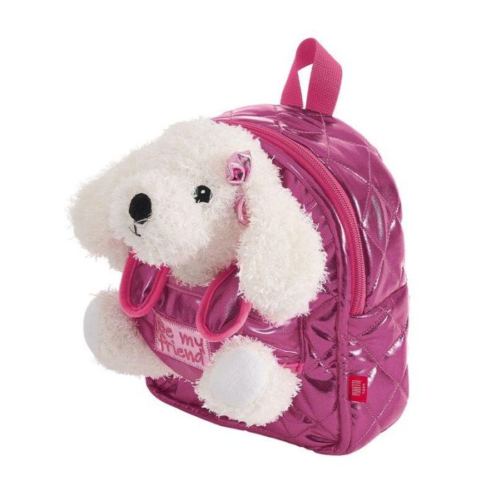 Mochila + peluche perro Didi 27cm 0 Mochila + peluche perro Didi 27cm 0