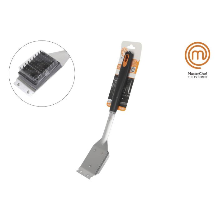 Cepillo para limpiar barbacoa, 8 cm ancho x 2 cm alto x 43 cm largo (24 Unidades)