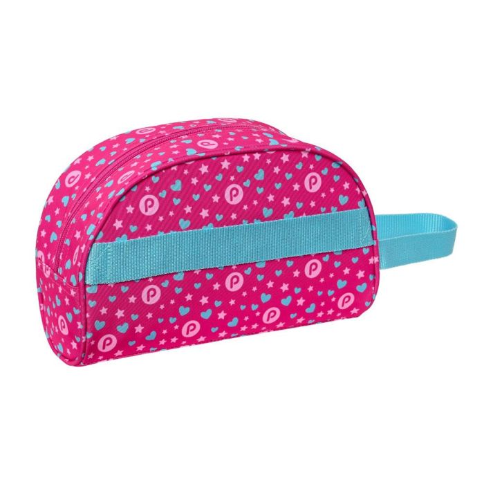 Neceser de Viaje Pinypon Azul Rosa Poliéster 300D 26 x 16 x 9 cm 2