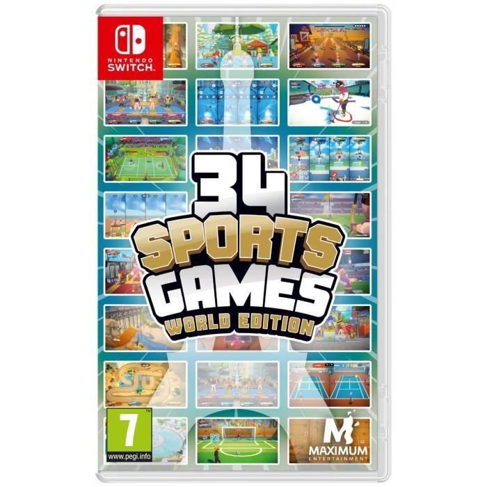 Just For Games 5016488141659 34 Juegos de Deportes Edición Mundial - Nintendo Switch