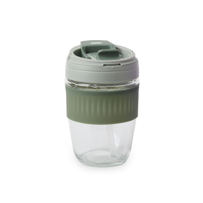 Travel Mug de Vidrio con Silicona 380 ml - Bewinner por Inde (24 Unidades) 3 Travel Mug de Vidrio con Silicona 380 ml - Bewinner por Inde (24 Unidades) 3