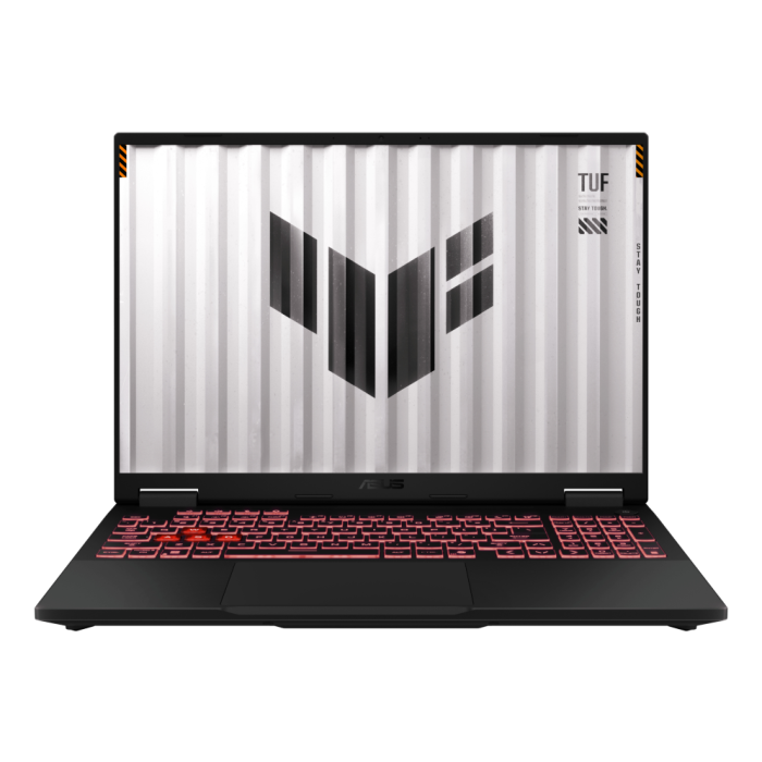 ASUS TUF608UM-RV041 - Portátil Gaming 16" WUXGA 165Hz, AMD Ryzen 7 260, 16GB RAM, 1TB SSD, RTX 5060 8GB, Gris Jager